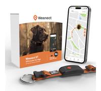 Weenect Dog XT - Collare GPS per Cani | Abbonamento necessario | Una posizione al secondo • Antenna XL • 3 settimane di autonomia • Avviso antifuga < 1 min • Waterproof • Collare JK9