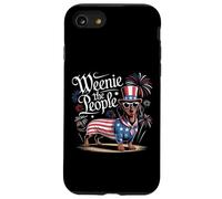 Weenie il popolo bassotto patriottico 4 luglio Umorismo Custodia per iPhone SE (2020) / 7 / 8