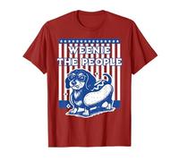 Weenie The People Funny Hot Dog Bassotto Amante 4 luglio Maglietta