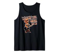 Weenie Will Rock You! Divertente Bassotto Canotta