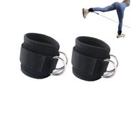 Weenwill Cinghie per Caviglie,2 PCS Uomo e Donna Cavigliere Cavi Palestra V1 (2 Pezzi)- Attrezzi Fitness da Donna e Uomo per Kick Back,Allenamento dei Glutei,Leg Curl - Ankle Straps Gym