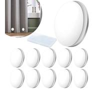 Weenwill Pesi per Tende da Doccia,10 Pezzi Pesi per Tende con Scatola di Immagazzinaggio,Magneti per Tendes da Doccia Resistenti da 4 cm di Diametro,Clip per Tendes Impermeabili,Tovaglie e Fodere