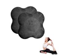 Weenwill Yoga Ginocchiere,2 Pezzi 20x20 cm Ginocchiere da Yoga Antiscivolo per Ginocchia,Gomiti,Polsi e Mani,Accessori per Tappetino Yogas Leggeri e Portatili per Pilates,Meditazione ed Esercizio