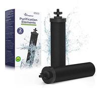 Weeplow® O'Pure - 2 filtri per sistemi di filtro dell'acqua per gravità, compatibili con Berkey serie Travel, Big, Royal, Imperial, Crown, riducono i Contaminanti ad altezza del 99,99%