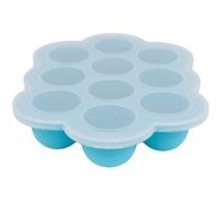 WeeSprout - Vassoio in silicone per contenere cibo con coperchio a clip, perfetto contenitore per alimenti fatti in casa come frutta e verdure, purea e latte materno, per bambini, senza BPA e approvato dalla FDA
