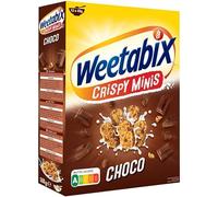 Weetabix - Minis Choco - Cereali integrali di grano intero con pepite di cioccolato (12 pezzi da 500 grammi)
