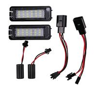 Weetack 2PZ Lampade Un Luce Targa Un 12 LED per Golf 4 5 6 7 Luci Targa Accessori Esterni