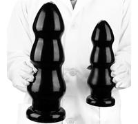WEETVRI SM plug anale XXL in silicone dildo anali S/L palline anali con grande ventosa masturbatori vaginali extra large morbido punto G SM giocattoli sessuali for donne uomini e coppie(S)