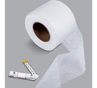 Weewooday 30 m Nastro Adesivo per Orlo Nastro Termoadesivo per Tessuti Extra Largo Non Cucire con Metro a Nastro per Jeans Orli Tenda Pantaloni Indumento Vestiti (Bianco, 2,36 Pollici)