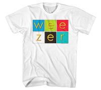 Weezer - Album Color Squares - Manica Corta - Adulto - T-Shirt