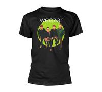 Weezer Green Album Maglietta Ufficiale da Uomo