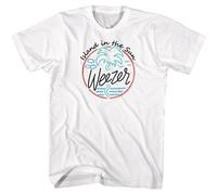 Weezer Island In The Sun T-Shirt Manica Corta Uomo Cotone Girocollo
