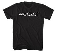 Weezer - Logo Bianco - Manica Corta - Adulto - T-Shirt