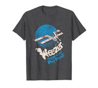 Weezer - Viaggio Verso Il Pianeta Blu Maglietta, Uomo, Grigio Scuro, 4XL