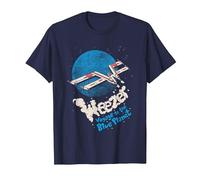 Weezer - Viaggio Verso Il Pianeta Blu Maglietta, Uomo, Navy, L