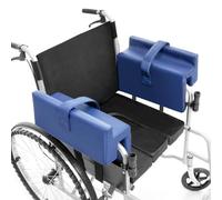 wefaner 1 paio di braccioli impermeabili con braccioli in schiuma per supporto laterale - Stabilizzare lo scafo e controllare l'inclinazione nelle sedie a rotelle