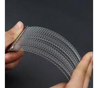 Wefenad - Filo per rullante in acciaio a 20 fili, con molla per rullante, cajon, per bambini