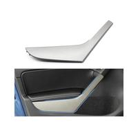 WEFOLCC 5K4868039A82V Car Interior Door Panel Pull Trim Cover Per VW Per Golf 6 Per GTI MK6 2009-2014 Nero Carbonio Argento Sinistro Destro (Silver Left)