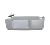 WEFOLCC Aletta Parasole Interni Visiera Parasole per Toyota per Land Cruiser J12 2002-2009 per Prado LC120 2003-2009 Lato Conducente E Passeggero con Lampada Visiera Parasole(Grey Left)