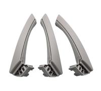 WEFOLCC Beige Nero Grigio Set di maniglie interne per porte di ricambio per Serie 3 E90 E91 E92 316 318 320 325 328i 2004-2012 LHD RHD (RHD SET Gray)