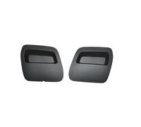 WEFOLCC Copertura per Gancio di Traino Paraurti Anteriore per Dacia per Duster 2018 2019 2020 2021 620721430R 620724861R 511802392R 511809831R Set da 2 Pezzi Copertura Gancio Traino(Black)
