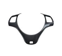 WEFOLCC Coprivolante per Auto Coprivolante per Auto in Fibra di Carbonio Nero per B&MW Serie 3 E90 E91 E92 E93 2005-2012 Auto Copri Volante