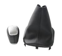 WEFOLCC Custodia Con Cuffia Del Pomello Del Cambio Penna Per R&ange R&over Per Evoque 2011-2018 Accessori Per Lo Styling Dell'auto Pomelli Leva Cambio(B0561-K0724)