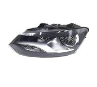 WEFOLCC Gruppo Fari Anteriori Per VW Per Polo Per Vento Per Fox 2011 2012 2013 2014 2015 2016 2017(2012-2013,Pair)