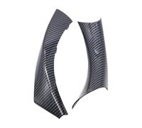 WEFOLCC Pannello di protezione per porta interna Bracciolo per Serie 3 E90 E91 316 318 320 325 328i 2004-2012 Maniglia di trazione Copertura (Carbon Texture Right)