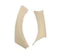 WEFOLCC Pannello di protezione per porta interna Bracciolo per Serie 3 E90 E91 316 318 320 325 328i 2004-2012 Maniglia di trazione Copertura (Beige Right)