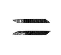 WEFOLCC Per Golf 7.5 MK7.5 2 Pezzi Car Styling Honeycomb Tail Rear Fog Lamp Cover Trim Sticker Rear Bar Bumper Reflector Strips Blocchi Fari Posteriori Auto