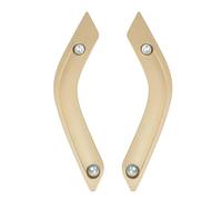 WEFOLCC Per Jeep Per Wrangler Per JK 2011-2017 Car Interior Door Handle Inserts Cover Trim Left Right1RC72JAHAD 1RC72JAHAE (Golden)