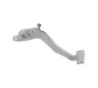 WEFOLCC per Kawasaki Ninja 650 Z650 EX650 ER650 Z 650 2017-2024 Pedale Leva Freno Posteriore Pedaliera Accessori Alluminio Poggiapiedi Moto(Argento)