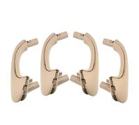 WEFOLCC Per Mercedes Per Benz W203 2038101551 Car Front Left/Right Interior Inner Door Pull Carrier Covers Handles Trim (Beige-4PCS)