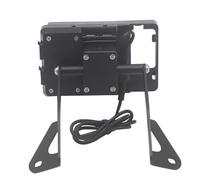 WEFOLCC Per MOTO GUZZI V85 TT 2019-2020 Accessori Per Moto Supporto Di Navigazione Supporto Per Telefono Anteriore Telefono (USB and Bracket)