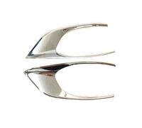 WEFOLCC Per Peugeot 301 2017 2 Pezzi ABS Auto Cromato Sinistro E Destro Anteriore Fendinebbia Scatola Copertura Custodia Adesivi Trim Parte Accessori