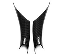 WEFOLCC Per Serie 3 4 F30 F35 2012 2013-2016 2 Pezzi Placcatura ABS Pannello Maniglia Porta Interna Tirante Telaio Di Copertura Protettiva Trim (Carbon Texture Set)