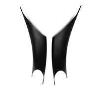 WEFOLCC Per Serie 3 4 F30 F35 2012 2013-2016 2 Pezzi Placcatura ABS Pannello Maniglia Porta Interna Tirante Telaio Di Copertura Protettiva Trim (Black Set)