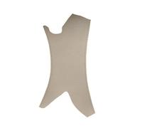 WEFOLCC Per Serie 3 E90 320li 318 325 Maniglia per auto Pannello porta interno Tirare Trim Copertura Grigio Beige Fibra di carbonio Nero Sinistra/Destra (Beige Right)