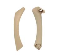 WEFOLCC Per Serie 3 E90 E91 325 330 318 2004-2012 Maniglie Per Portiere Interne Per Auto Pannello Interno Della Portiera Maniglia Di Trazione Copertura (Left Beige kit)