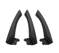 WEFOLCC Per Serie 3 E90 E91 E92 316 318 320 325 328i 2004-2012 6 PZ Set Completo LHD RHD Copri Maniglia Interna Porta Passeggero (LHD Set Black)
