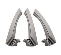 WEFOLCC Per Serie 3 E90 E91 E92 316 318 320 325 328i 2004-2012 LHD RHD Beige Nero Grigio Set Di Maniglie Interne Per Porte Di Ricambio (LHD SET Gray)