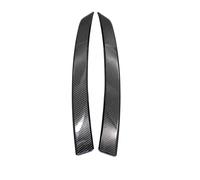 WEFOLCC Per Serie 5 M5 E60 E61 2004 2005 2006 51416959333 51417076297 Kit Di Rivestimento Per Maniglia Di Trazione Interna Della Portiera Dell'auto (Carbon-Front 2pcs)