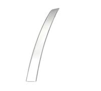 WEFOLCC Per Serie 5 M5 E60 E61 2004-2006 520i 523i 525i 530i Interni Auto Anteriore Posteriore Sinistro Destro Maniglia Interna Porta Copertura Trim (Silver-Front Left)