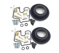 WEFOLCC per Suzuki GSXR600 GSXR750 GSXR750W VL1500 Kit Riparazione carburatore diaframma Accessori Moto(2sets)