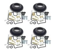 WEFOLCC per Suzuki GSXR600 GSXR750 GSXR750W VL1500 Kit Riparazione carburatore diaframma Accessori Moto(4sets)