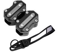 WEFOLCC per Suzuki per V-Strom 650 800DE 1000 250 1050 XT DL650 Paraurti Protettivo Motore Motociclistico Blocco Protezione Antiurto Protezioni Motore Motociclette(A Gray)