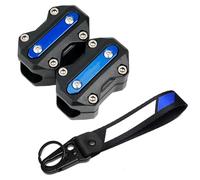 WEFOLCC per Suzuki per V-Strom 650 800DE 1000 250 1050 XT DL650 Paraurti Protettivo Motore Motociclistico Blocco Protezione Antiurto Protezioni Motore Motociclette(A Blue)