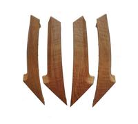 WEFOLCC Per Toyota Per Camry 2006 2007 2008 2009 2010 2011 2 Pezzi Set Car Interior Door Handle Pull Cover Trim (4PCS MahoganyTexture)