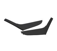 WEFOLCC Per VW Per Golf 6 GTI MK6 2009 2010 2011 2012 2013 2014 Accessori Interni Auto Pannello Di Rivestimento Maniglia Porta (Black 1 pair)
